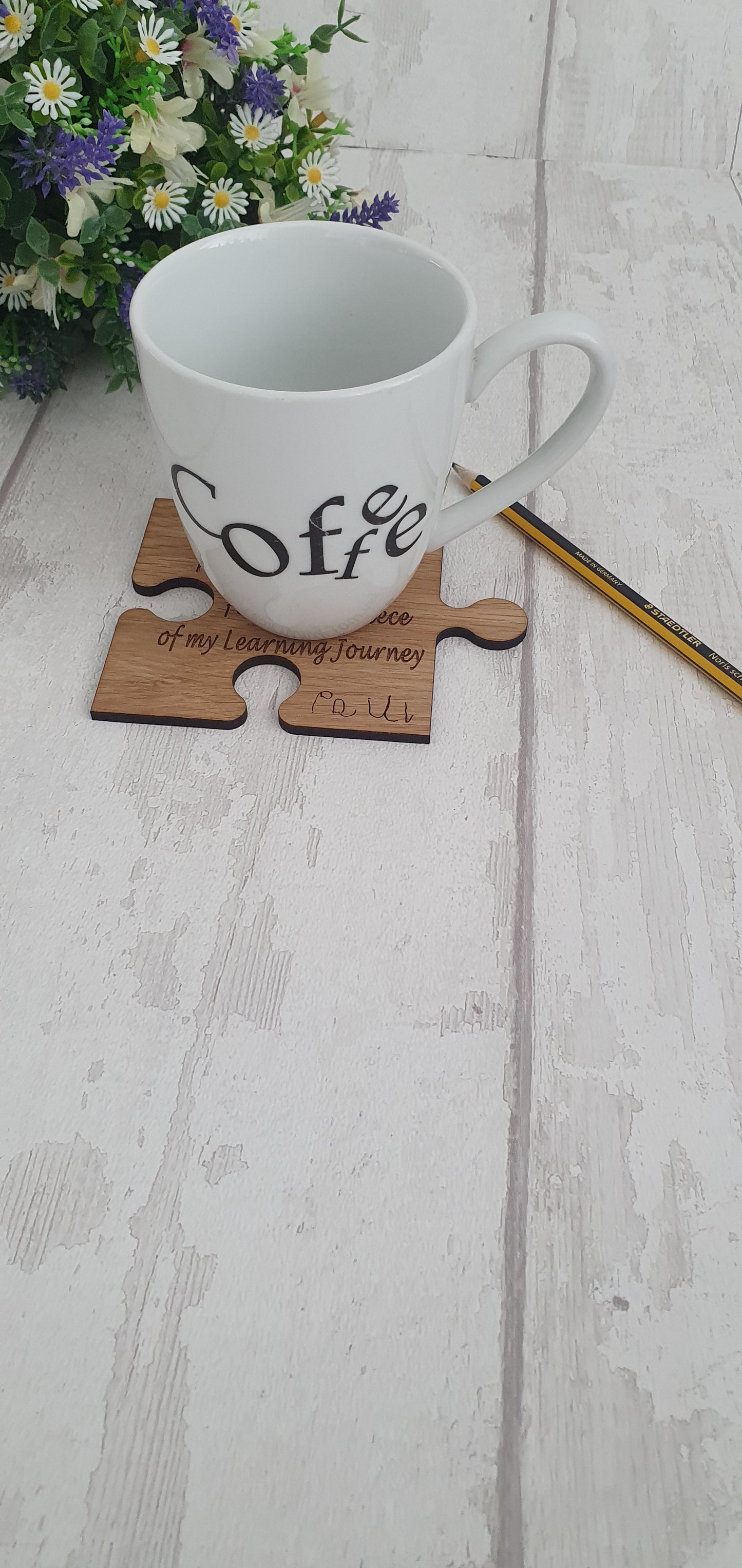 Personalised Coaster Teacher Gift.
