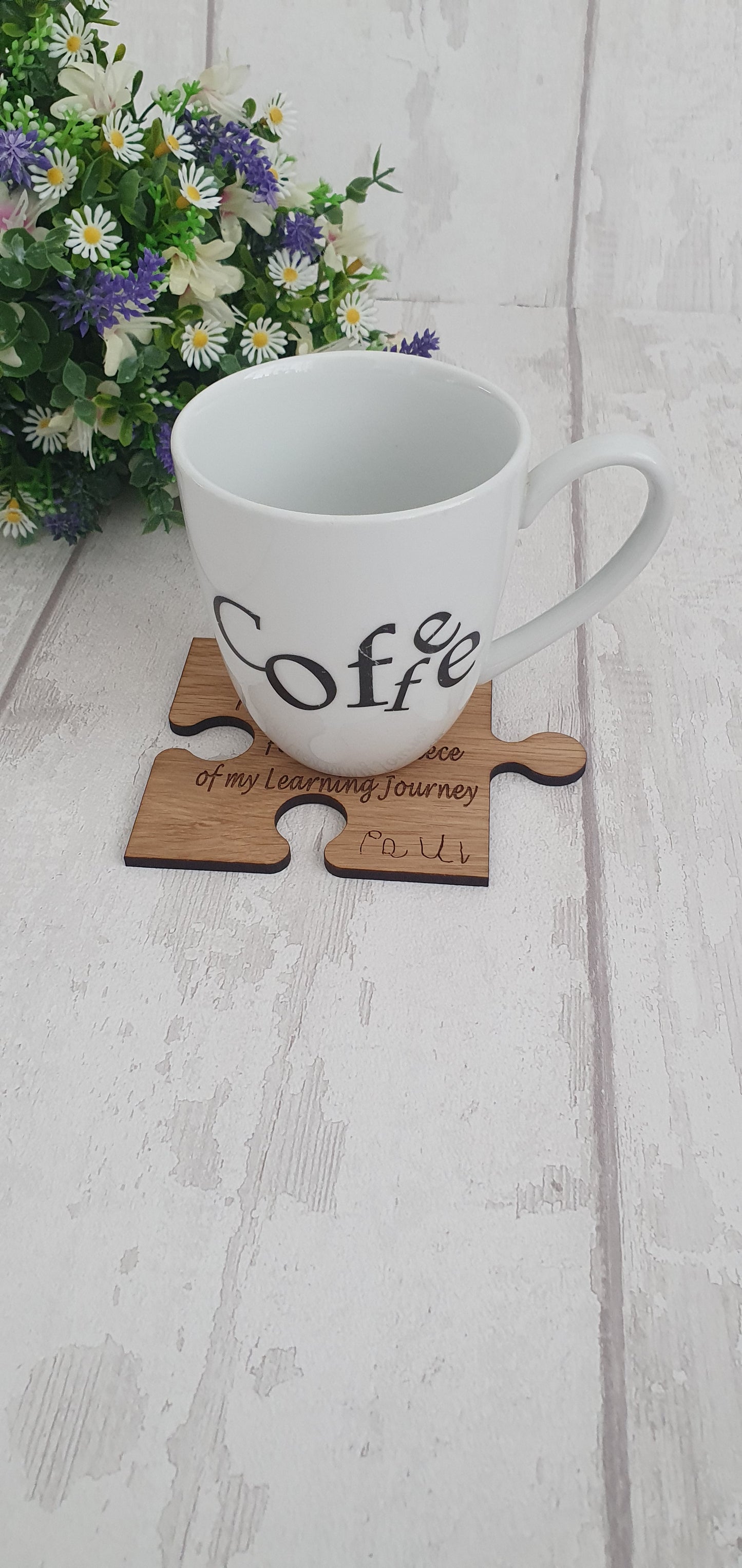 Personalised Coaster Teacher Gift.