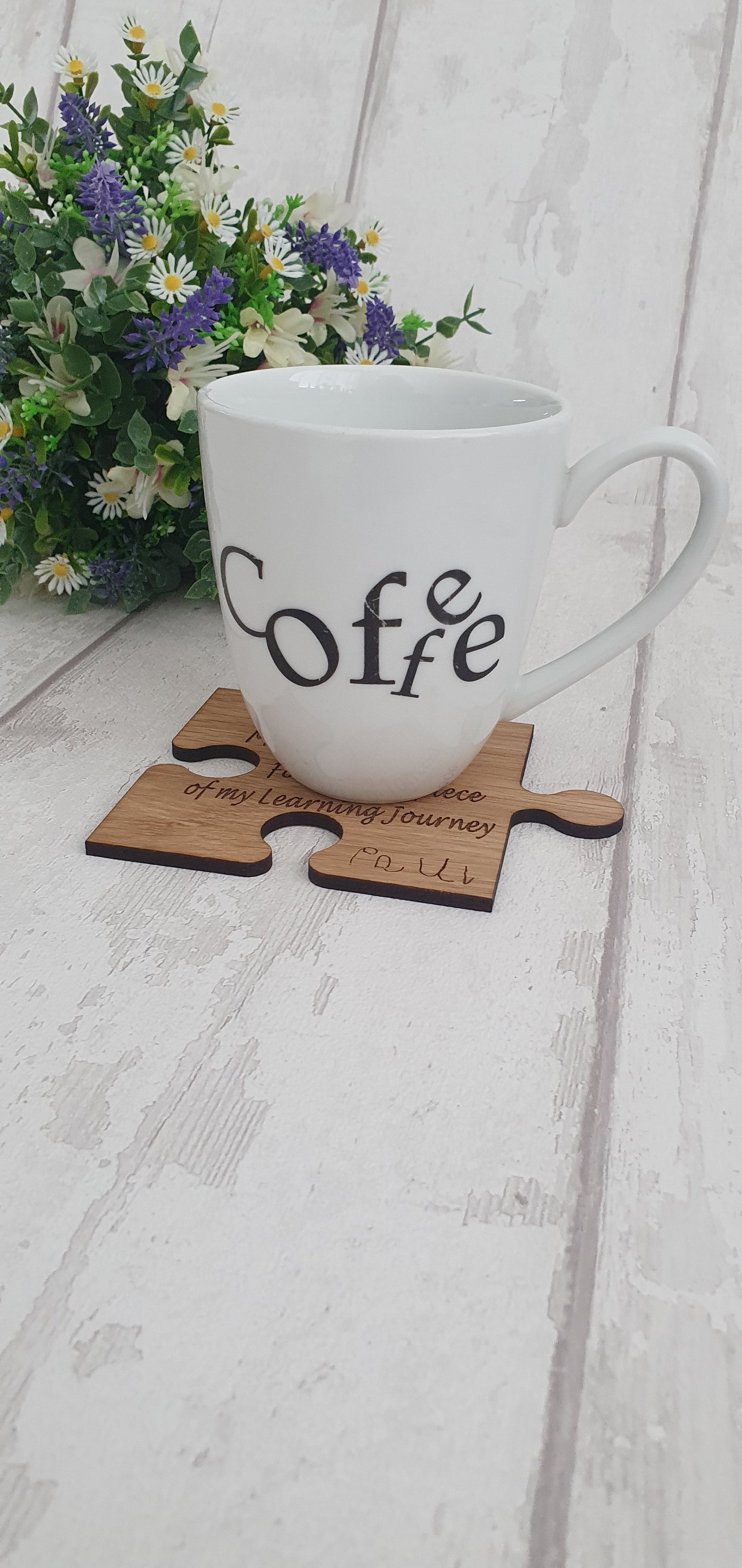 Personalised Coaster Teacher Gift.