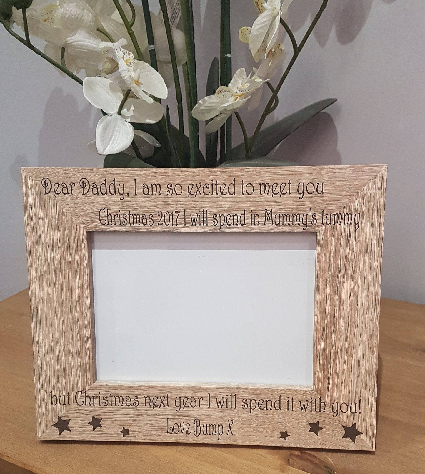 Personalised engraved photo frame. - LaserGiftsuk