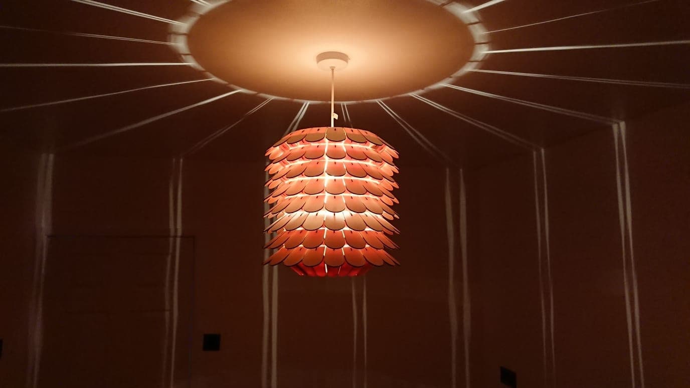 Beautiful Bespoke Sunflower design laser cut pendant light shade. - LaserGiftsuk