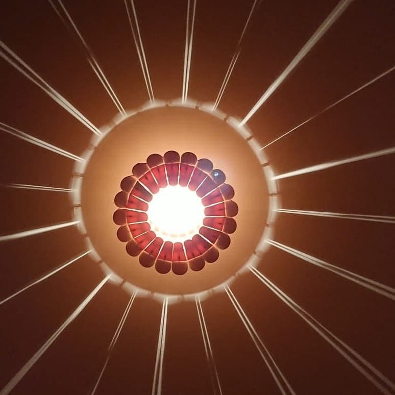 Beautiful Bespoke Sunflower design laser cut pendant light shade. - LaserGiftsuk