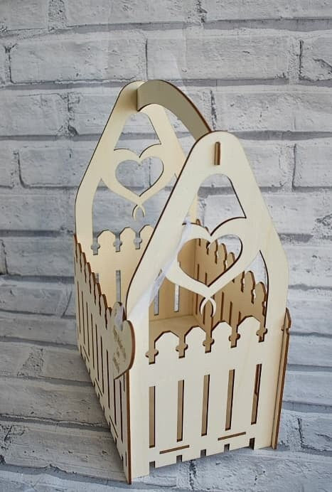 Personalised laser cut flower box holder. - LaserGiftsuk