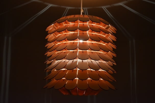 Beautiful Bespoke Sunflower design laser cut pendant light shade. - LaserGiftsuk