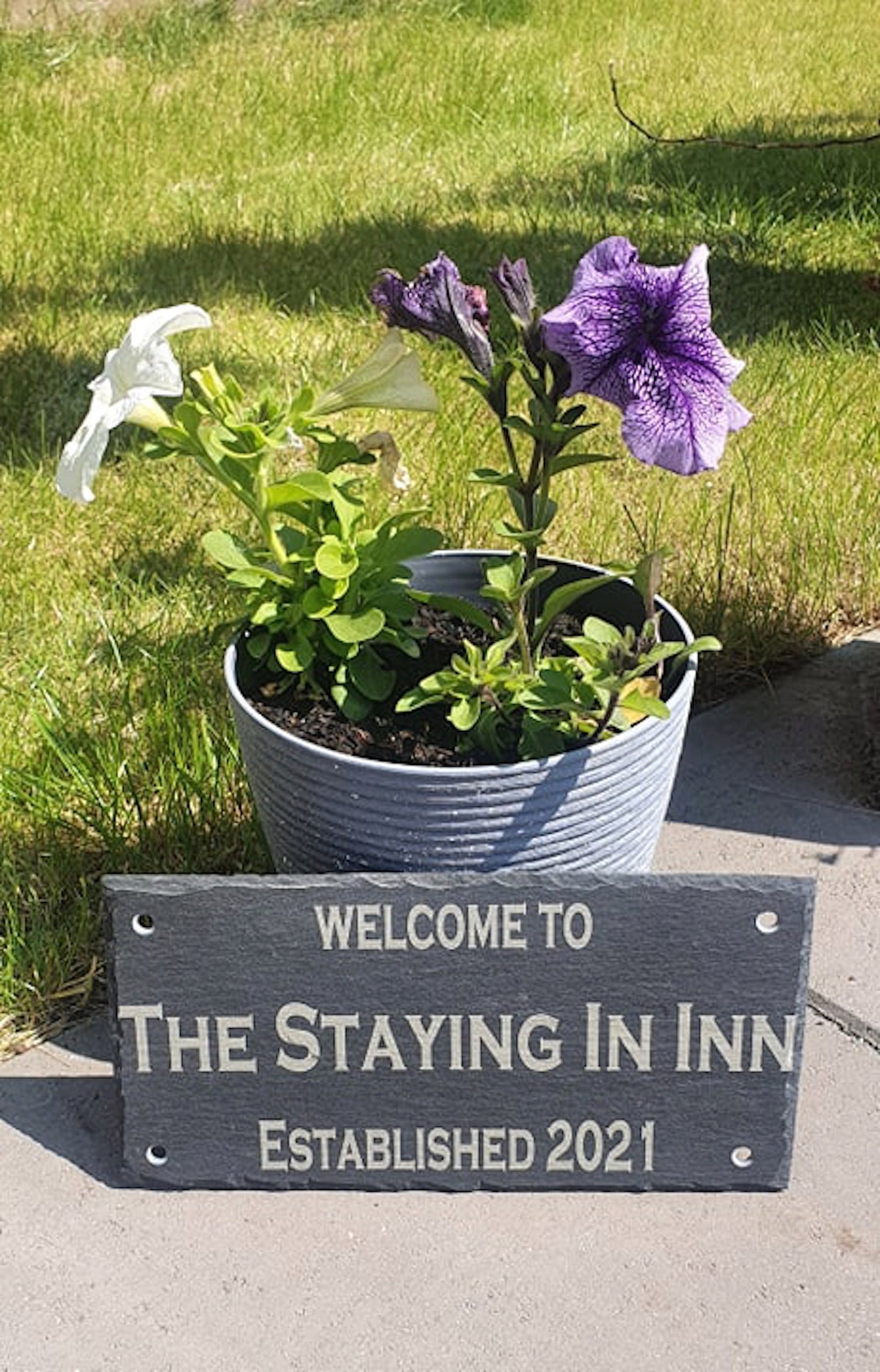 Personalised smaller bar slate name. - LaserGiftsuk