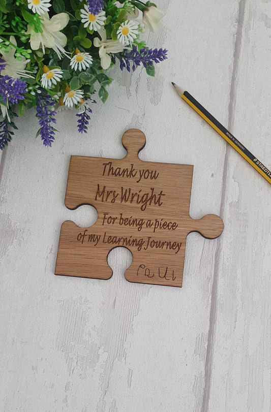 Personalised Coaster Teacher Gift.