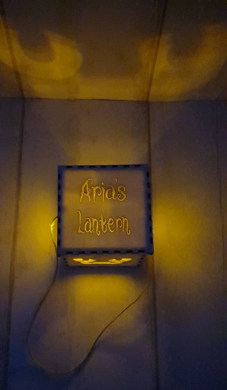 Personalised Halloween lantern. - LaserGiftsuk